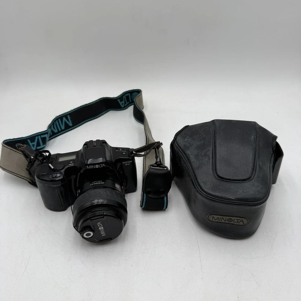 Minolta Maxxum 3Xi 35mm SLR Film Camera AF 28-80 Lens Tested No Battery